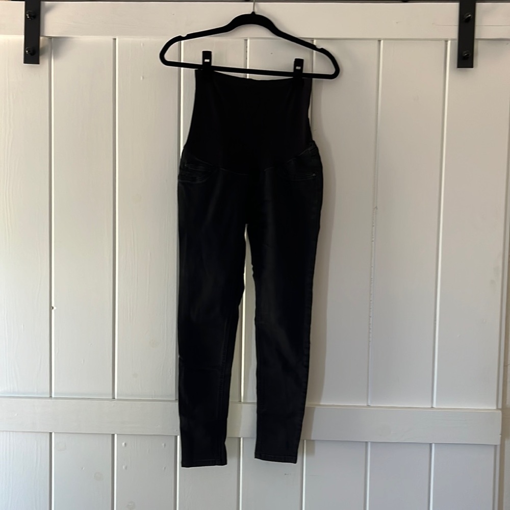 Black maternity jeans